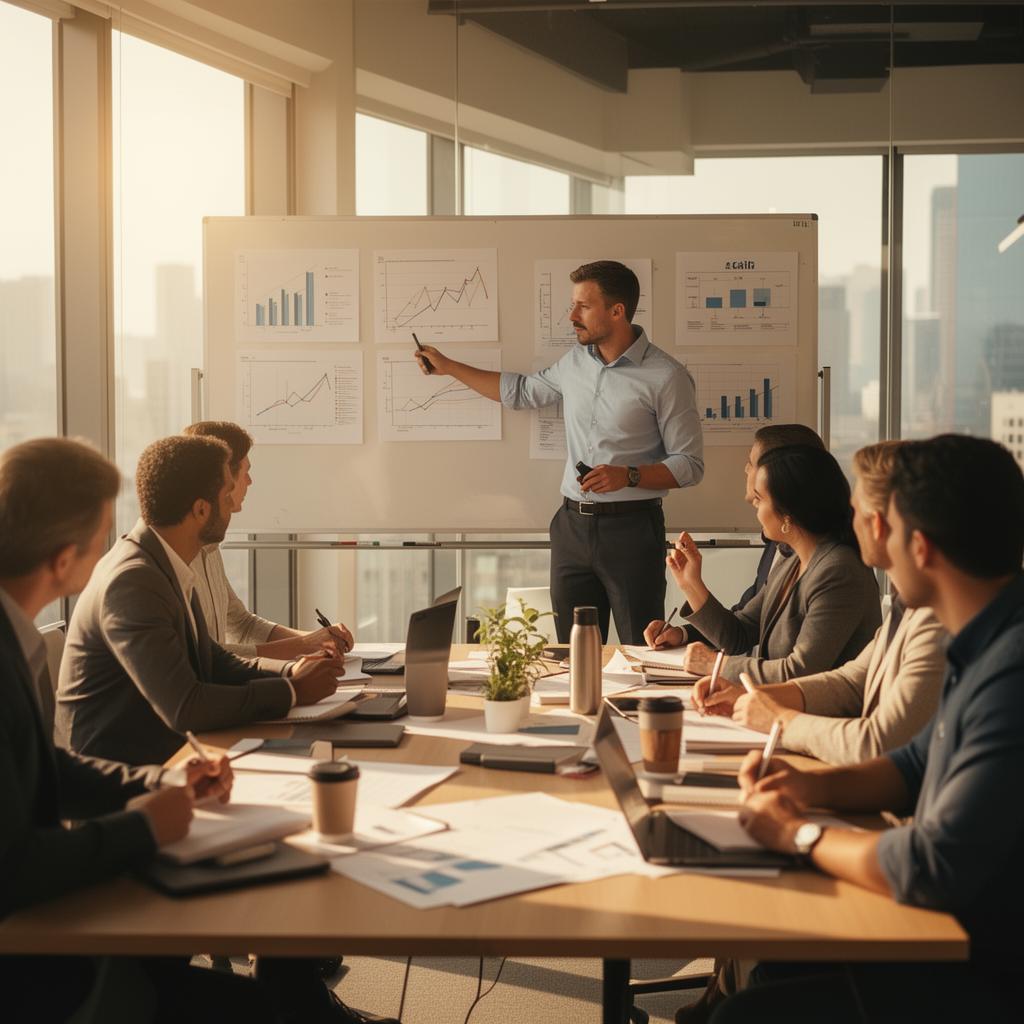 Sales coaching session